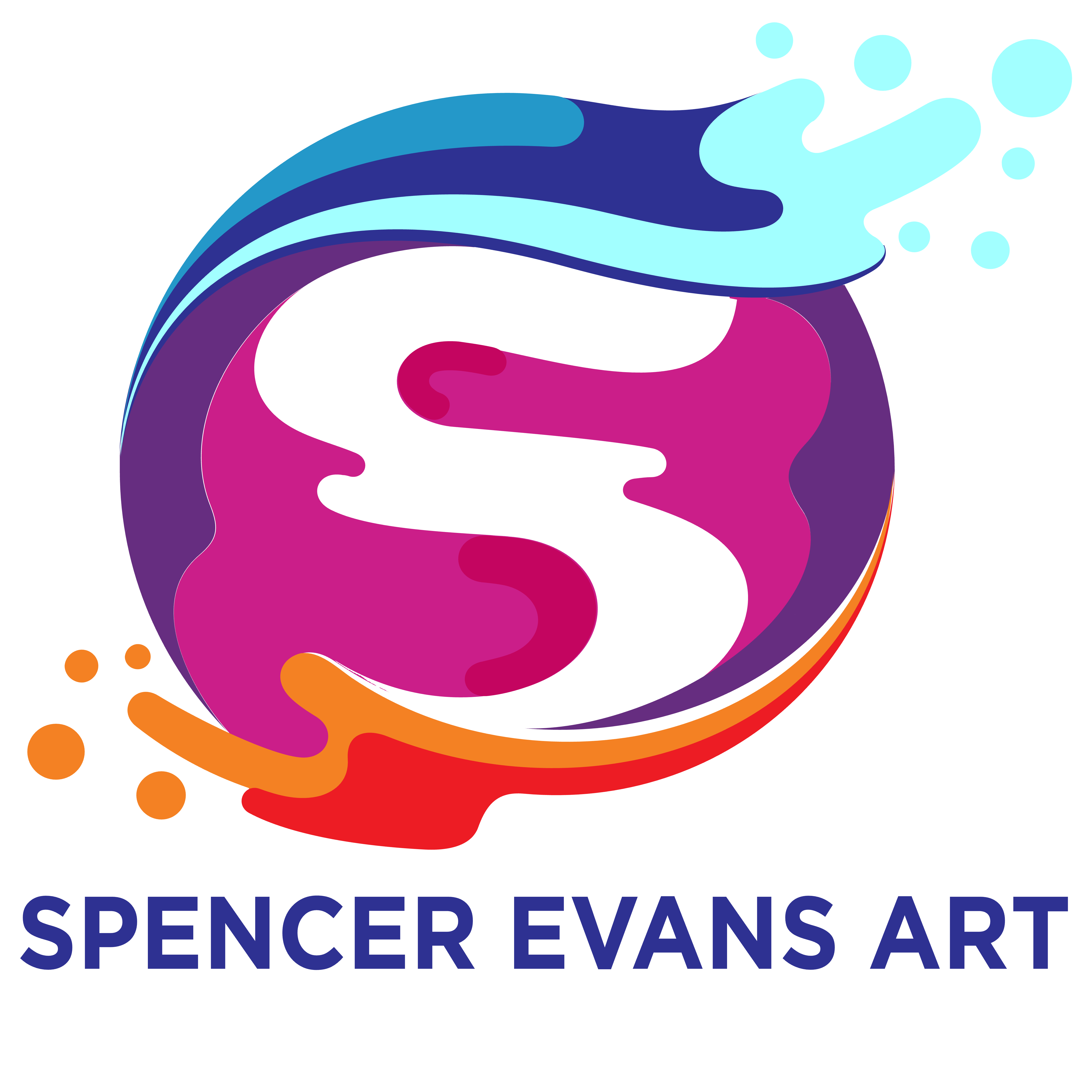 Spencer Evans Art Logo